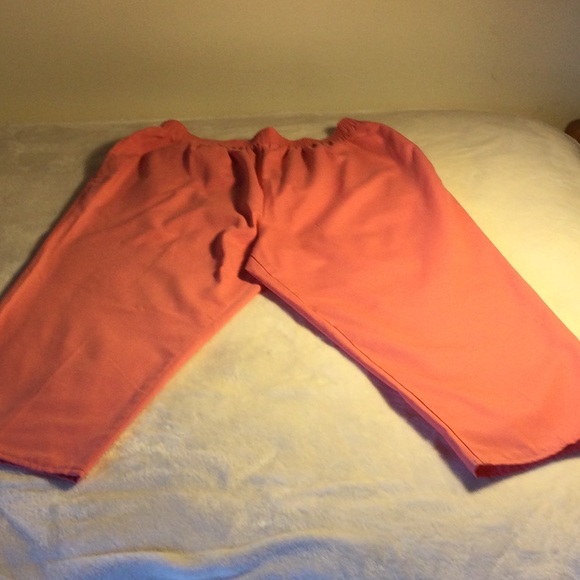 Apricot Color Slacks with Elastic Waistband by Bonsworth - Picture 4 of 9